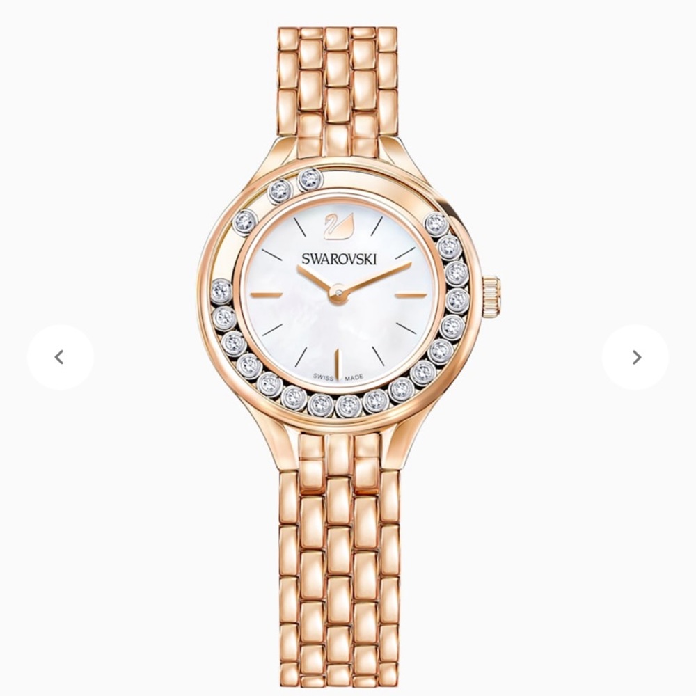 Rose gold Swarovski Lovely Crystals Watch